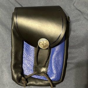 Real leather belt pouch (renaissance festival/cosplay) MADE IN USA